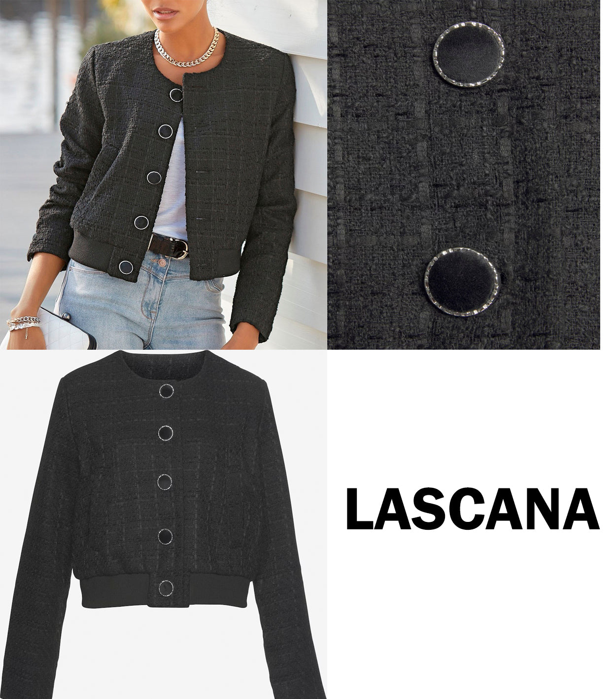 Women's Blazer Jacket by Lascana Women's Blazer Jacket by Lascana